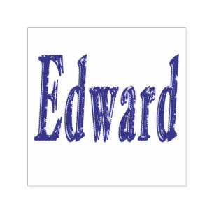 Edward Name Logo, Permastempel