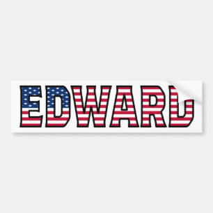 Edward Name Vorname USA Aufkleber Sticker Auto Autoaufkleber