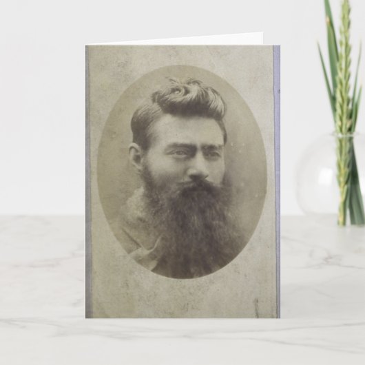 Edward (Ned) Kelly, Alter 25 Karte (Vorderseite)