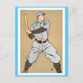 Edward Penfield Baseball Postkarte