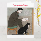 Edward Penfield Faltenkarte Karte (Gelbe Blume)