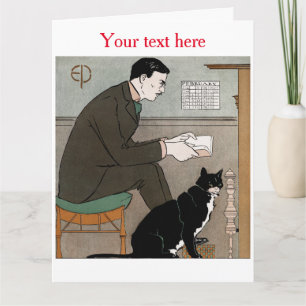 Edward Penfield Faltenkarte Karte