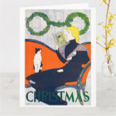 Edward Penfield Faltenkarte Karte (Gelbe Blume)