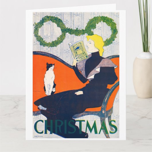 Edward Penfield Faltenkarte Karte (Vorderseite)