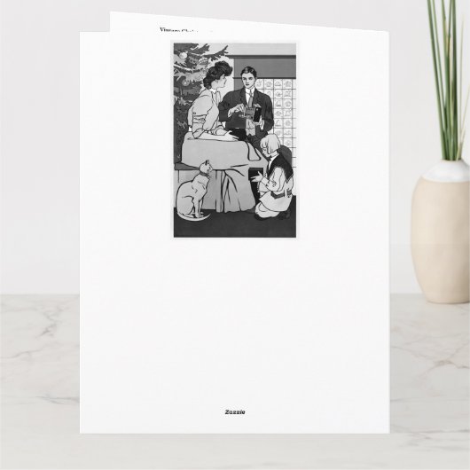 Edward Penfield Faltenkarte Karte (Rückseite)