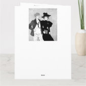 Edward Penfield Faltenkarte Karte (Rückseite)