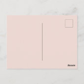 Edward Penfield Illustration of a Woman Poster Postkarte (Rückseite)