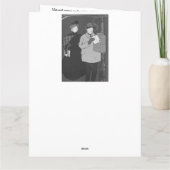 Edward Penfield Karte (Rückseite)