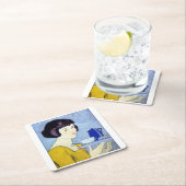 Edward Penfield Rechteckiger Pappuntersetzer (Vor Ort)