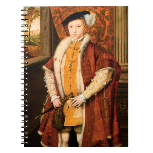 Edward, Prinz von Wales (Edward VI von England) Notizblock (Vorderseite)