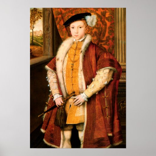 Edward, Prinz von Wales (Edward VI von England) Poster (Vorne)