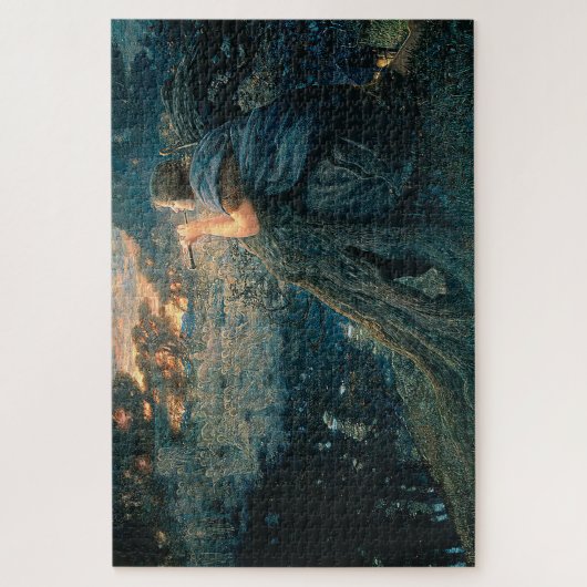 Edward Robert Hughes Fantazie za soumraku Puzzle (Vertikal)