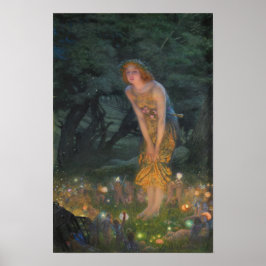Edward Robert Hughes Midsommer Eve 1908 (Aktualisi Poster