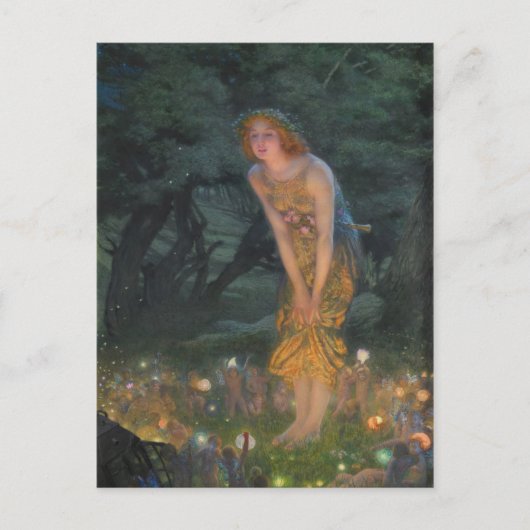 Edward Robert Hughes Midsommer Eve CC1101 Postkarte (Vorderseite)