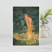 Edward Robert Hughes - Midsommer Eve Karte (Stehend Vorderseite)