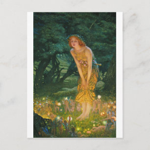 Edward Robert Hughes - Midsommer Eve Postkarte