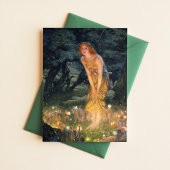 Edward Robert Hughes MidSummer Eve Fairy Painting Postkarte