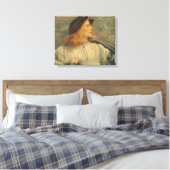 Edward Robert Hughes - Orlando Leinwanddruck (Insitu (Schlafzimmer))