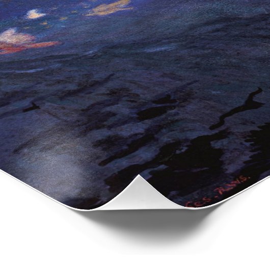 Edward Robert Hughes Wings vom Morgen CC1054 Poster (Ecke)