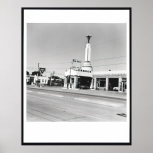 Edward Ruscha - Conoco - Shamrock, Texas (aus Fiv Poster