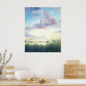 Edward Ruscha - Not A Bad World, Is It - 1984 Poster (Küche)