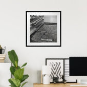 Edward Ruscha - Rooftop (Rooftops-Serie #2) - Pop Poster (Heimbüro)