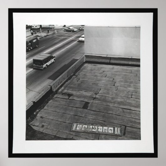 Edward Ruscha - Rooftop (Rooftops-Serie #2) - Pop Poster (Vorne)