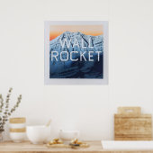 Edward Ruscha - Wall Rocket - 2013 Poster (Küche)