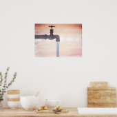 Edward Ruscha - Wasserhahn - Pop Art Poster (Küche)
