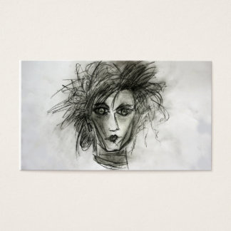 Edward Scissors Hairdresser Business Cards