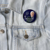 Edward (Ted) Kennedy mit Jack und Bobby-Button Button (Beispiel)