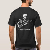 Edward unterrichten (Blackbeard) T-Shirt (Rückseite)
