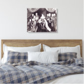 Edward VI. Gewährung der Charta Leinwanddruck (Insitu (Schlafzimmer))