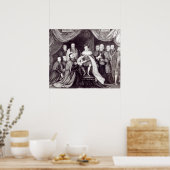 Edward VI. Gewährung der Charta Poster (Küche)