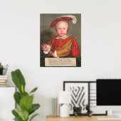 Edward VI. Hans Holbein Fine Art Poster (Heimbüro)