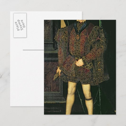 Edward VI Postkarte (Vorne/Hinten)