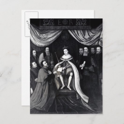 Edward VI Postkarte (Vorne/Hinten)