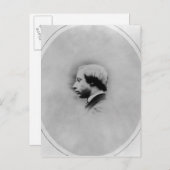 Edward VII, 1860 Postkarte (Vorne/Hinten)