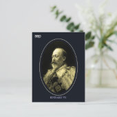 Edward VII King of England Postkarte (Stehend Vorderseite)