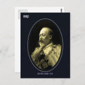 Edward VII King of England Postkarte (Vorne/Hinten)