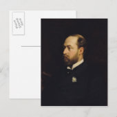 Edward VII Postkarte (Vorne/Hinten)