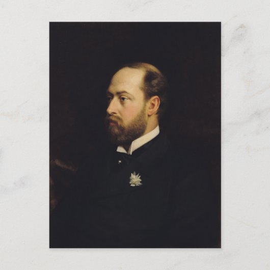 Edward VII Postkarte (Vorderseite)