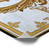 Edward VII, Programm für Feuerwerkskörper Poster (Ecke)