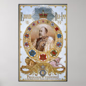 Edward VII, Programm für Feuerwerkskörper Poster (Vorne)