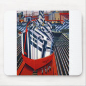 Edward Wadsworth Dazzle Ships in Liverpool Mousepad (Vorne)
