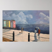 Edwardian Beach Scene Poster (Vorne)
