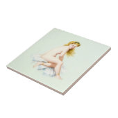 Edwardian Era Blonde Doll Fliese (Seite)