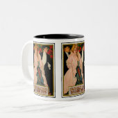 Edwardian Fashions Zweifarbige Tasse (Vorderseite Links)