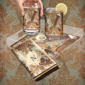 Edwardian Naturalist Trinkglas-Set Dosenglas