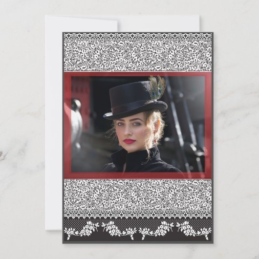 Edwardian Note Card Dankeskarte (Vorderseite)